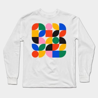 BAUHAUS 06: Exhibition 1923 | Mid Century Series Long Sleeve T-Shirt